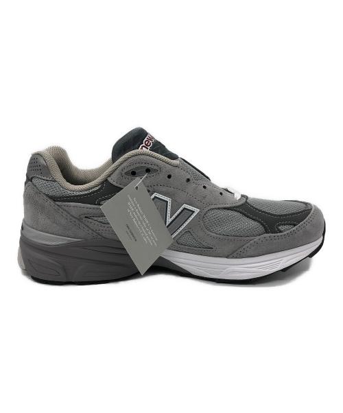 NEW BALANCE（ニューバランス）NEW BALANCE (ニューバランス) 990V3ローカットスニーカー グレー サイズ:27の古着・服飾アイテム