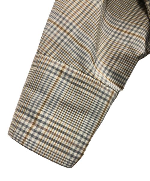 VACHEMENT（ヴァシュモン）VACHEMENT (ヴァシュモン) チェックショートコート ベージュ サイズ:FREEの古着・服飾アイテム