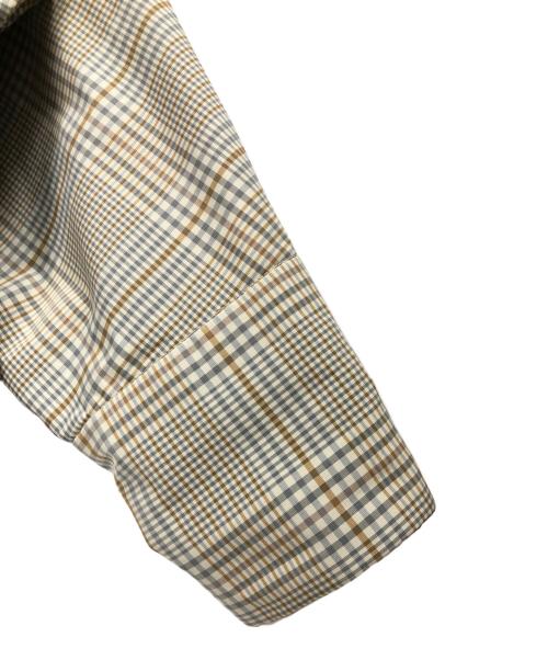 VACHEMENT（ヴァシュモン）VACHEMENT (ヴァシュモン) チェックショートコート ベージュ サイズ:FREEの古着・服飾アイテム