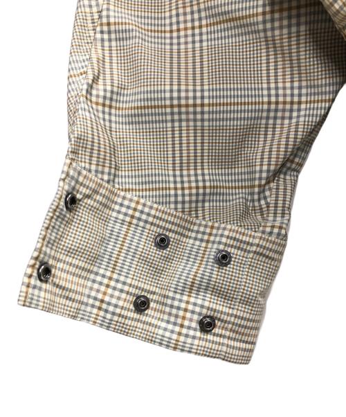 VACHEMENT（ヴァシュモン）VACHEMENT (ヴァシュモン) チェックショートコート ベージュ サイズ:FREEの古着・服飾アイテム