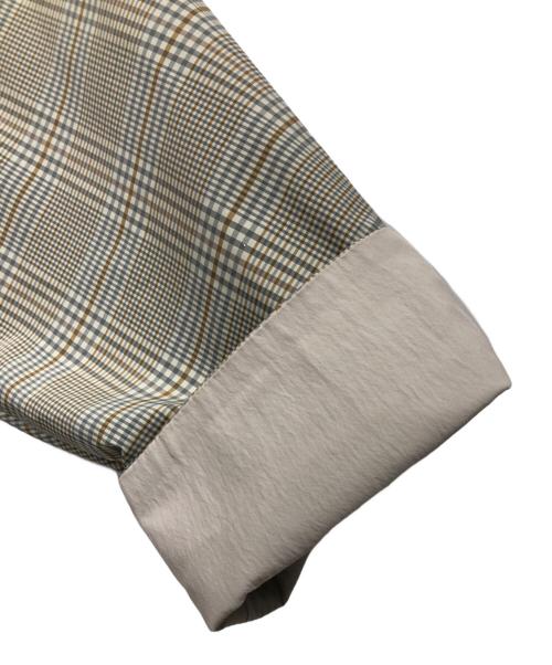 VACHEMENT（ヴァシュモン）VACHEMENT (ヴァシュモン) チェックショートコート ベージュ サイズ:FREEの古着・服飾アイテム