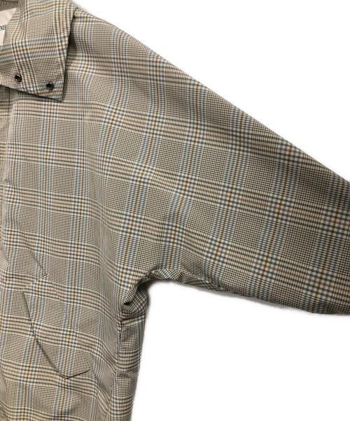 VACHEMENT（ヴァシュモン）VACHEMENT (ヴァシュモン) チェックショートコート ベージュ サイズ:FREEの古着・服飾アイテム