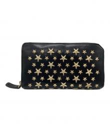 JIMMY CHOO（ジミーチュウ）の古着「長財布」｜ブラック