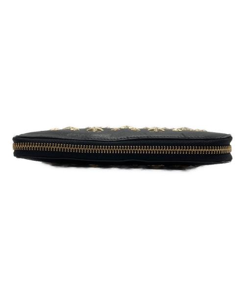 JIMMY CHOO（ジミーチュウ）JIMMY CHOO (ジミーチュウ) 長財布 ブラックの古着・服飾アイテム