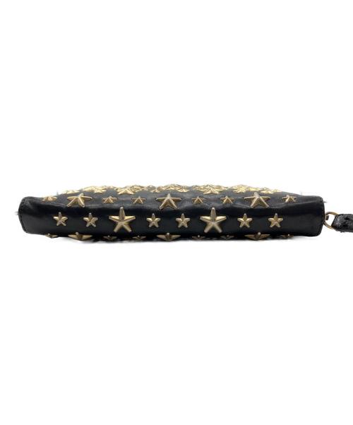 JIMMY CHOO（ジミーチュウ）JIMMY CHOO (ジミーチュウ) 長財布 ブラックの古着・服飾アイテム