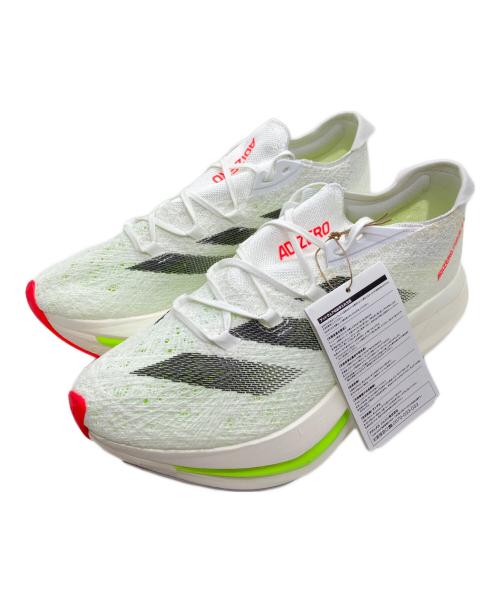 adidas（アディダス）adidas (アディダス)  アディゼロ プライム X 2.0 STRUNG ホワイト サイズ:27.5 未使用品の古着・服飾アイテム