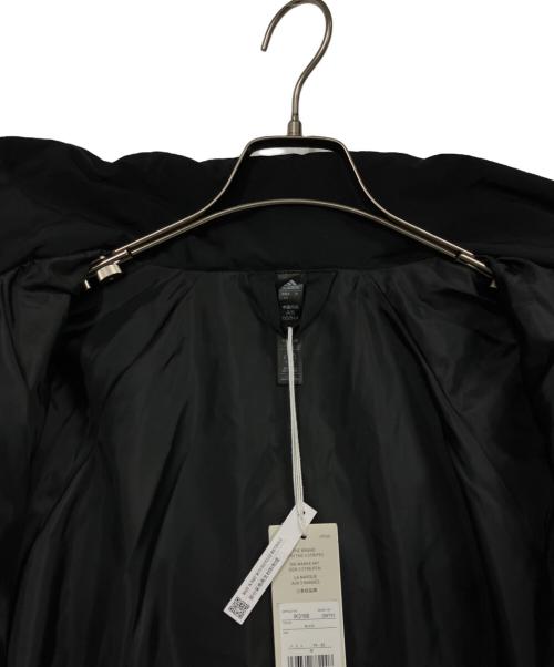 adidas（アディダス）adidas (アディダス) ダウンジャケット ブラック サイズ:M 未使用品の古着・服飾アイテム