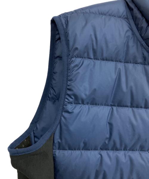adidas（アディダス）adidas (アディダス) ダウンベスト ネイビー サイズ:M 未使用品の古着・服飾アイテム