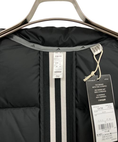 adidas（アディダス）adidas (アディダス) ダウンジャケット ブラック サイズ:XL 未使用品の古着・服飾アイテム