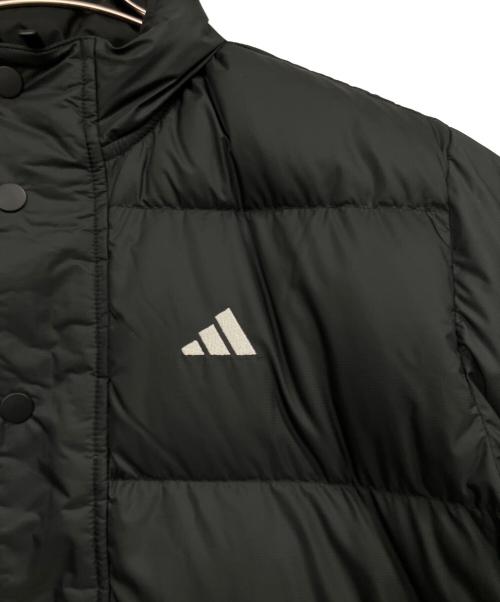 adidas（アディダス）adidas (アディダス) ダウンジャケット ブラック サイズ:XL 未使用品の古着・服飾アイテム