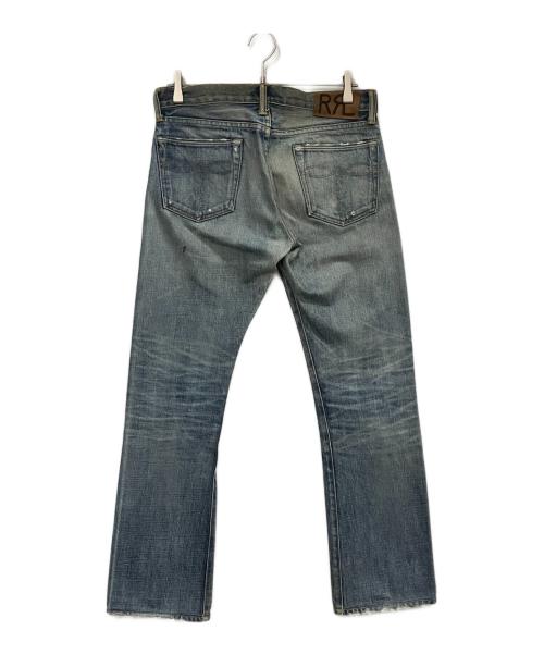 RRL（ダブルアールエル）RRL (ダブルアールエル) SLIM BOOT CUT JEANS インディゴ サイズ:28の古着・服飾アイテム