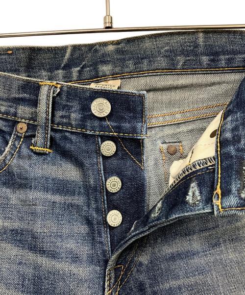 RRL（ダブルアールエル）RRL (ダブルアールエル) SLIM BOOT CUT JEANS インディゴ サイズ:28の古着・服飾アイテム