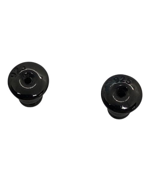 SOFTHYPHEN（ソフトハイフン）SOFTHYPHEN (ソフトハイフン) ピアス ブラックの古着・服飾アイテム