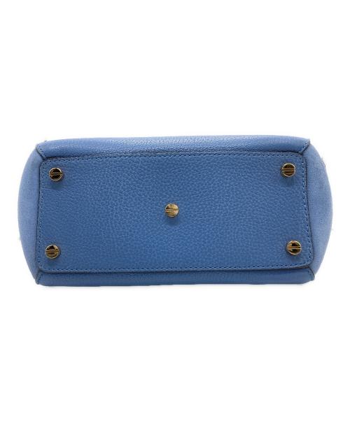 BALLY（バリー）BALLY (バリー) 2WAYショルダーバッグ ブルーの古着・服飾アイテム