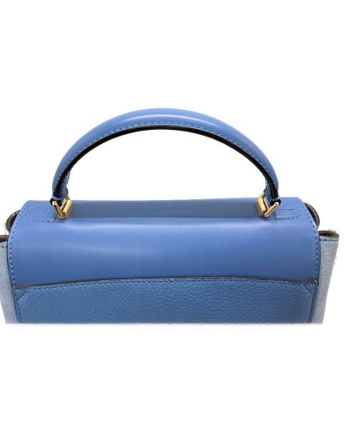 BALLY（バリー）BALLY (バリー) 2WAYショルダーバッグ ブルーの古着・服飾アイテム