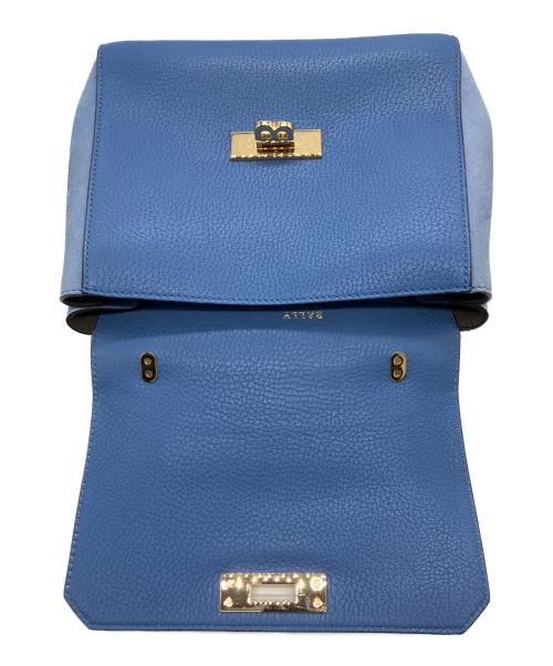 BALLY（バリー）BALLY (バリー) 2WAYショルダーバッグ ブルーの古着・服飾アイテム