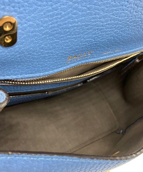 BALLY（バリー）BALLY (バリー) 2WAYショルダーバッグ ブルーの古着・服飾アイテム