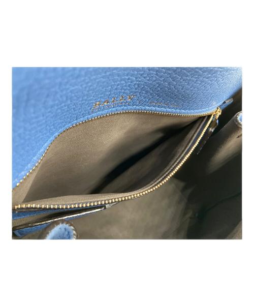 BALLY（バリー）BALLY (バリー) 2WAYショルダーバッグ ブルーの古着・服飾アイテム