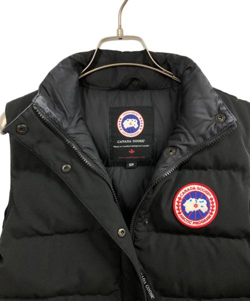 CANADA GOOSE（カナダグース）CANADA GOOSE (カナダグース) FREESTYLE VEST ブラック サイズ:Sの古着・服飾アイテム