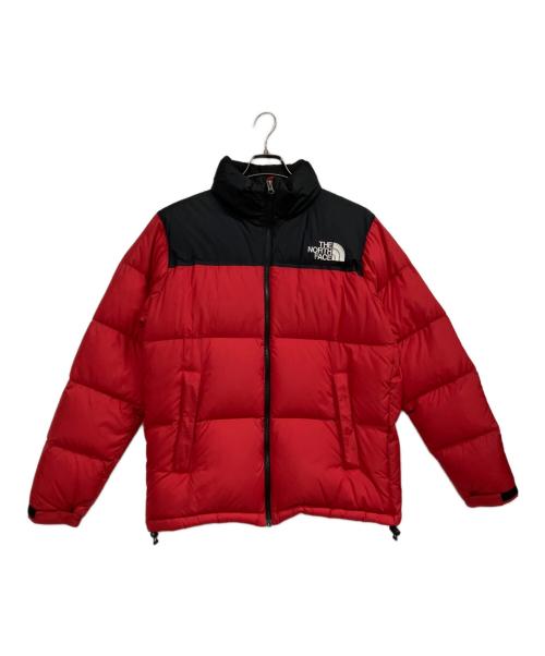 THE NORTH FACE（ザ ノース フェイス）THE NORTH FACE (ザ ノース フェイス) NUPTSE JACKET レッド×ブラック サイズ:Lの古着・服飾アイテム