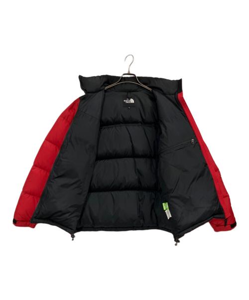 THE NORTH FACE（ザ ノース フェイス）THE NORTH FACE (ザ ノース フェイス) NUPTSE JACKET レッド×ブラック サイズ:Lの古着・服飾アイテム