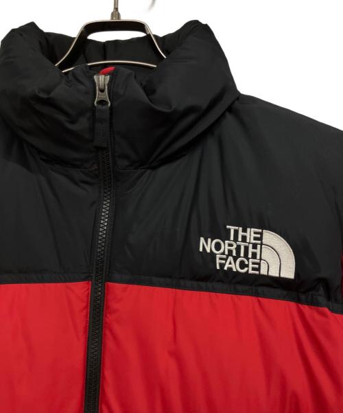 THE NORTH FACE（ザ ノース フェイス）THE NORTH FACE (ザ ノース フェイス) NUPTSE JACKET レッド×ブラック サイズ:Lの古着・服飾アイテム