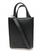 JIMMY CHOOジミーチュウ）の古着「2WAYミニトートバッグ」｜ブラック