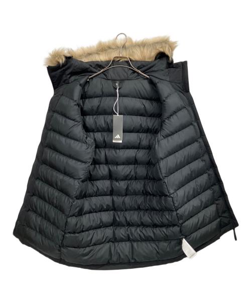 adidas（アディダス）adidas (アディダス) Paveric ファーパーカー ブラック サイズ:M 未使用品の古着・服飾アイテム
