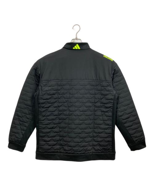 adidas（アディダス）adidas (アディダス) BOSロゴキルトジャケット ブラック サイズ:XL 未使用品の古着・服飾アイテム