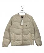 adidasアディダス）の古着「ダウンジャケット」｜ベージュ
