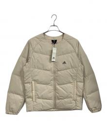 adidas（アディダス）の古着「ダウンジャケット」｜ベージュ