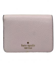 Kate Spade（ケイトスペード）の古着「コンパクトウォレット / 2つ折り財布」｜ピンク