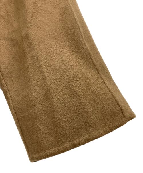 GALERIE VIE（ギャルリーヴィー）GALERIE VIE (ギャルリーヴィー) ウールダブルフェイス スタンドカラーコート ブラウン サイズ:36の古着・服飾アイテム