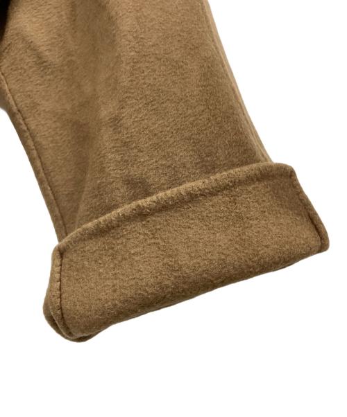 GALERIE VIE（ギャルリーヴィー）GALERIE VIE (ギャルリーヴィー) ウールダブルフェイス スタンドカラーコート ブラウン サイズ:36の古着・服飾アイテム