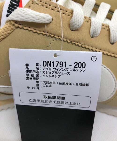 NIKE（ナイキ）NIKE (ナイキ) CORTEZ SESAME ベージュ サイズ:27.5 未使用品の古着・服飾アイテム
