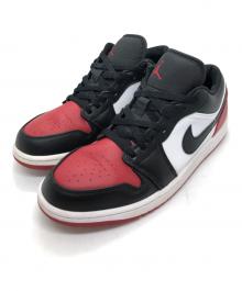 NIKE（ナイキ）の古着「Air Jordan 1 Low Bred Toe」｜ブラック×レッド