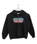 A'gem×SONIC THE HEDGEHOGエージェム×ソニックザヘッジホッグ）の古着「ジップパーカー」｜ブラック