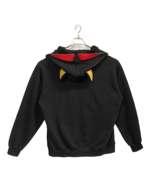 A'gem（エージェム）A'GEM (エージェム) SONIC THE HEDGEHOG (ソニックザヘッジホッグ) ジップパーカー ブラック サイズ:FREEの古着・服飾アイテム