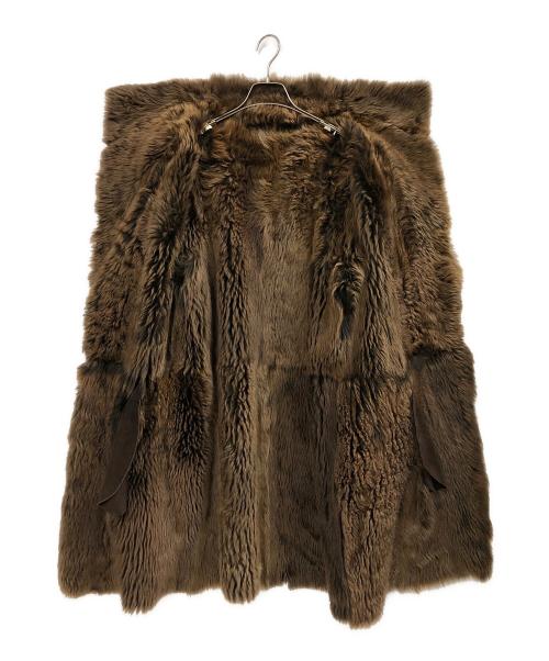 JOSEPH（ジョゼフ）JOSEPH (ジョゼフ) ムートンコート ブラウン サイズ:36の古着・服飾アイテム