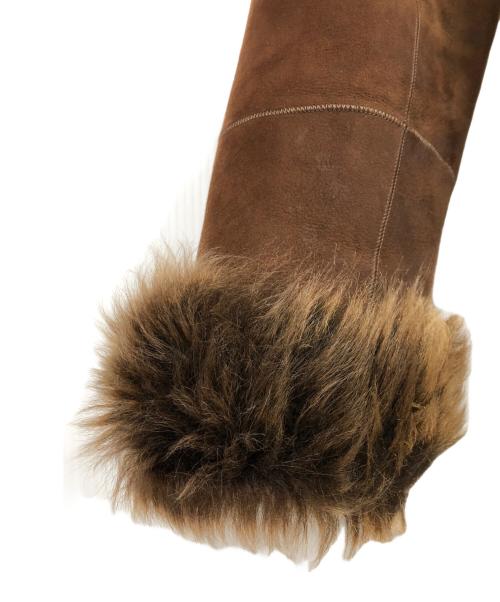 JOSEPH（ジョゼフ）JOSEPH (ジョゼフ) ムートンコート ブラウン サイズ:36の古着・服飾アイテム