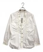 RICK OWENSリックオウエンス）の古着「ラリーシャツ」｜ホワイト