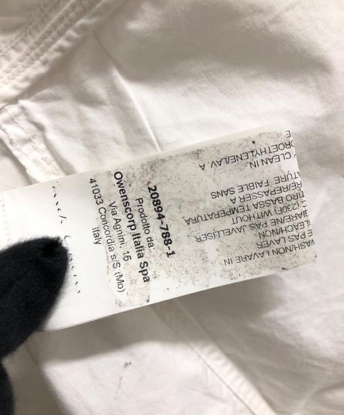 RICK OWENS（リックオウエンス）RICK OWENS (リックオウエンス) ラリーシャツ ホワイト サイズ:40 ITの古着・服飾アイテム
