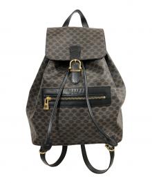 CELINE（セリーヌ）の古着「リュック」｜ブラック×ブラウン