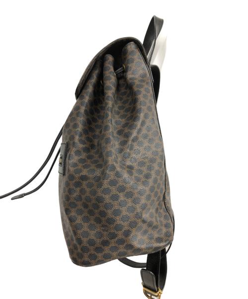 CELINE（セリーヌ）CELINE (セリーヌ) リュック ブラック×ブラウンの古着・服飾アイテム