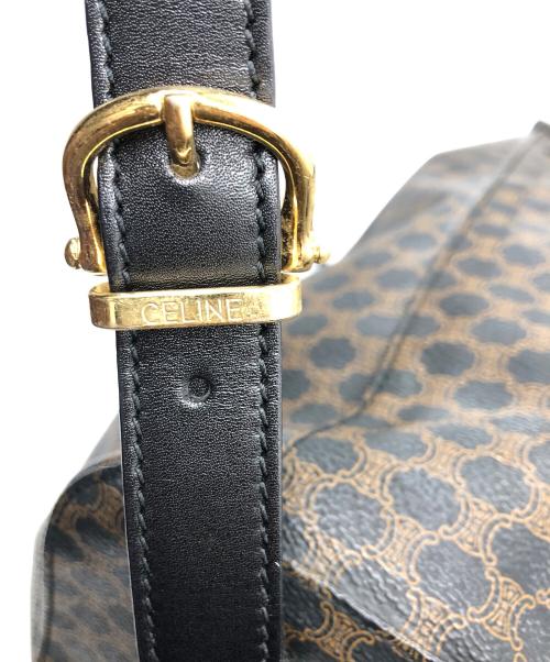 CELINE（セリーヌ）CELINE (セリーヌ) リュック ブラック×ブラウンの古着・服飾アイテム