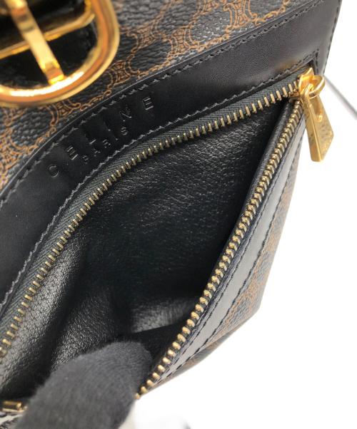 CELINE（セリーヌ）CELINE (セリーヌ) リュック ブラック×ブラウンの古着・服飾アイテム