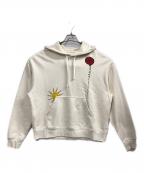 COACHコーチ）の古着「プルオーバーパーカー」｜アイボリー