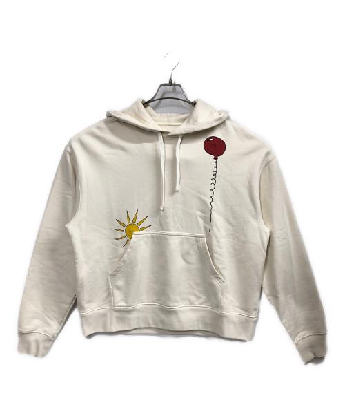 COACH（コーチ）COACH (オールドコーチ) プルオーバーパーカー アイボリー サイズ:Sの古着・服飾アイテム