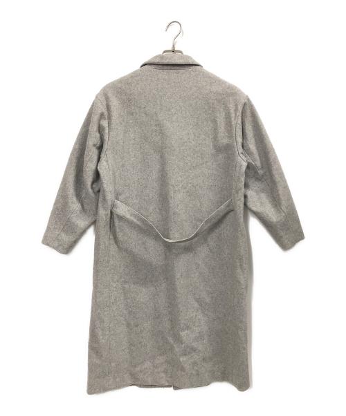 HYKE（ハイク）HYKE (ハイク) ウールショッパーコート グレー サイズ:Sの古着・服飾アイテム