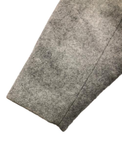 HYKE（ハイク）HYKE (ハイク) ウールショッパーコート グレー サイズ:Sの古着・服飾アイテム